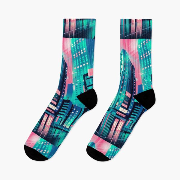Item preview, Tokyo Glitch Skyline designed and sold by SignumShop.