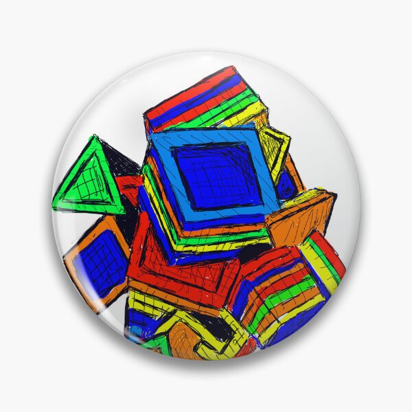 Item preview, Toy magnets for building designed and sold by SHARON NAKAR.