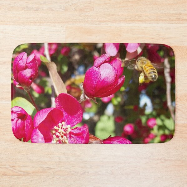 Item preview, Honey Bee Crabapple Blossoms designed and sold by Debbie Schulte.