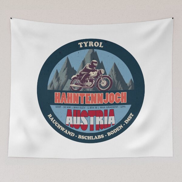 Item preview, Hahntennjoch Pass, Tyrol, Austria designed and sold by Wanderful-roads.