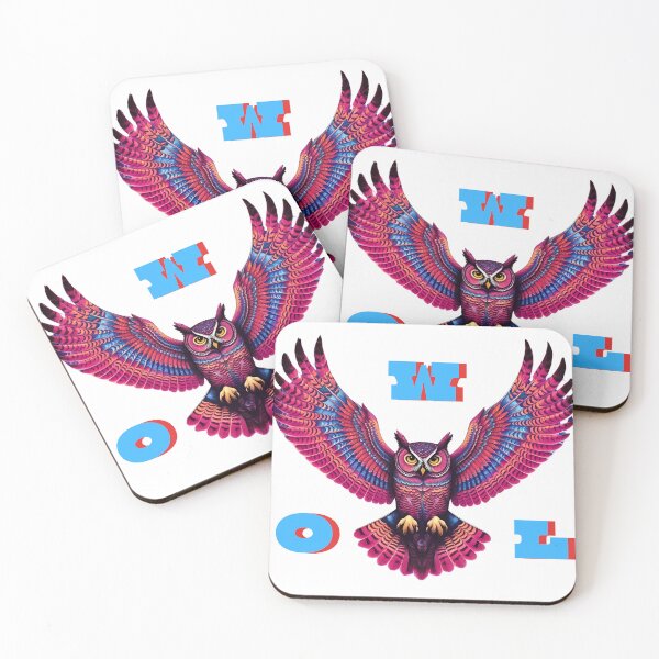 Item preview, Colorful owl designed and sold by RAA-Logo-Image.