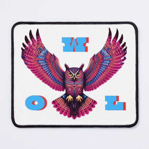 Item preview, Colorful owl designed and sold by RAA-Logo-Image.