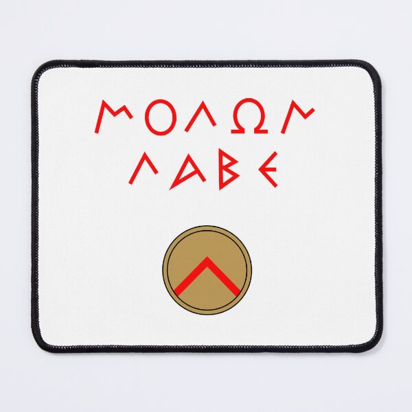 Item preview, Molon Lave - Spartan Shield designed and sold by Spartan0009.