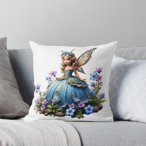 Aperçu de l'œuvre Fée Jacinthe des bois Petite Fée Fille créée et vendue par Agnes-Creative.