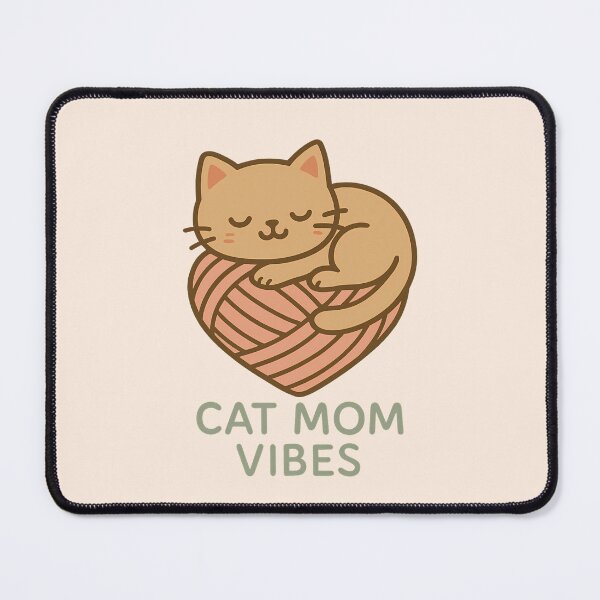 Item preview, Cat Mom Vibes designed and sold by stylishdzign.