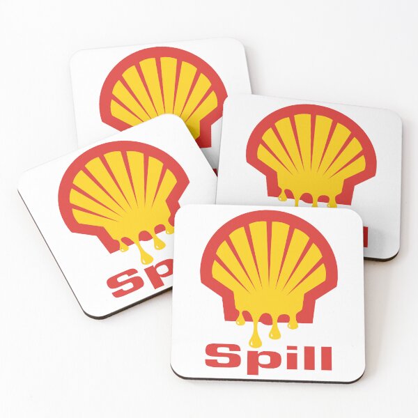 Item preview, Shell Logo Parody "Spill" designed and sold by TheOctopusRage.