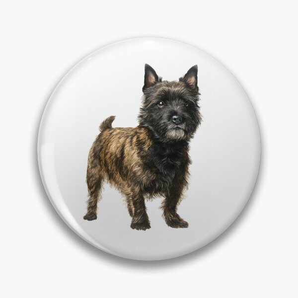 Artikelvorschau, Cairn Terrier Pride – Lebensechte Hundeillustration entworfen und verkauft von SteadyRolling.