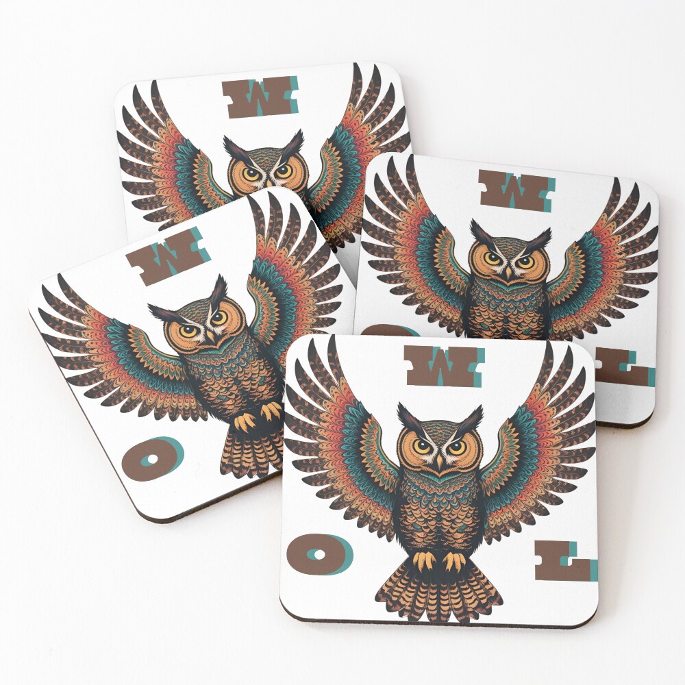 Item preview, Coasters (Set of 4) designed and sold by RAA-Logo-Image.