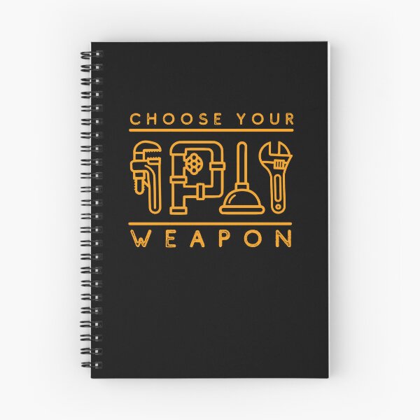 Item preview, Plumber Choose Your Weapon  designed and sold by alczar.