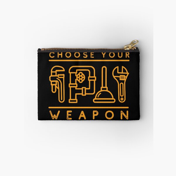 Item preview, Plumber Choose Your Weapon  designed and sold by alczar.
