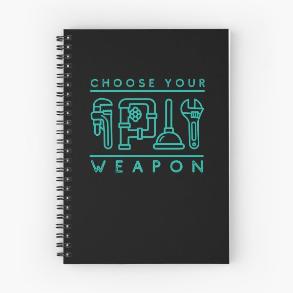 Item preview, Plumber Choose Your Weapon  designed and sold by alczar.