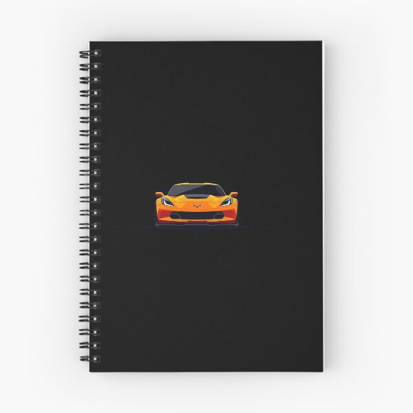 Item preview, Orange Vette C7 Front designed and sold by TheArtOfCar.