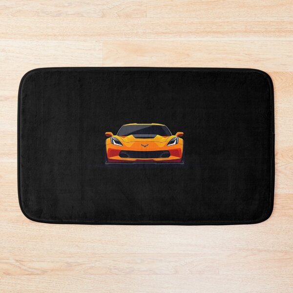 Item preview, Orange Vette C7 Front designed and sold by TheArtOfCar.