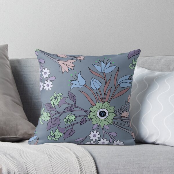 Item preview, Bouquet Tile Blue designed and sold by Karin Schön.