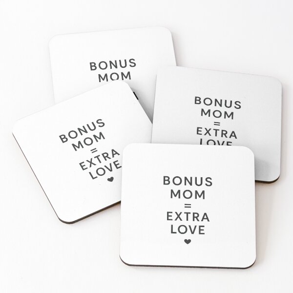 Item preview, Bonus Mom = Extra Love  designed and sold by stylishdzign.