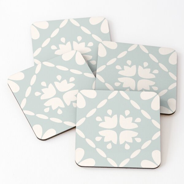 Item preview, Scandi Flower Tile Pattern designed and sold by EmReys.