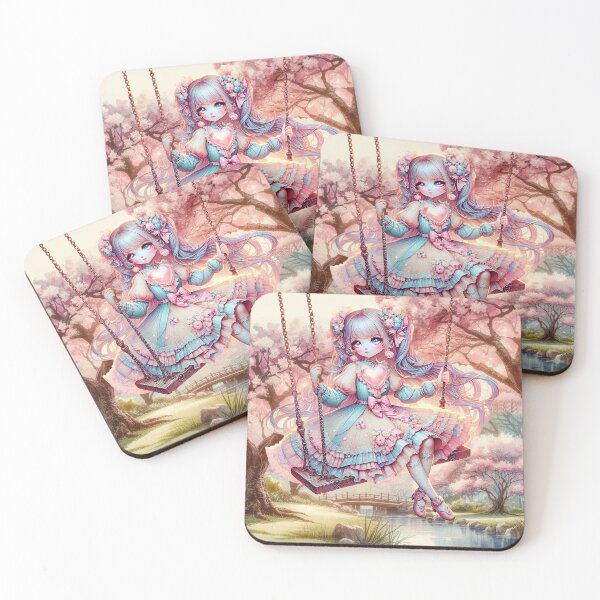 Item preview, HAPPY SPRING DAY ON THE SWING designed and sold by Tammera.