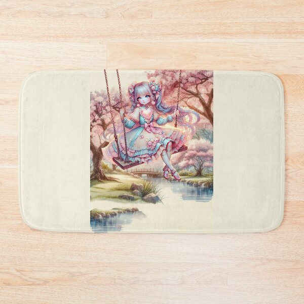 Item preview, HAPPY SPRING DAY ON THE SWING designed and sold by Tammera.