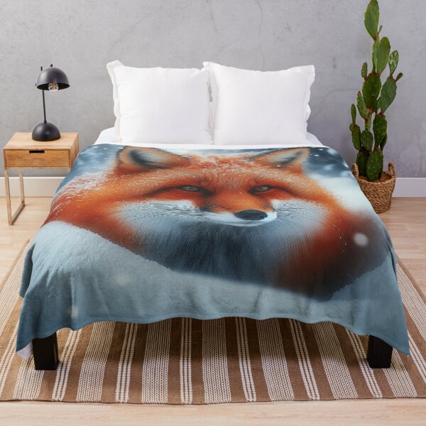 Item preview, Red Fox in Shoulder-High Snow designed and sold by nikkolaus.