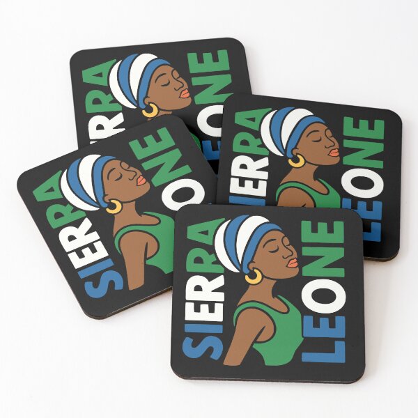 Item preview, Sierra Leone African Heritage Black Woman Flag Design designed and sold by JackCurtis1991.