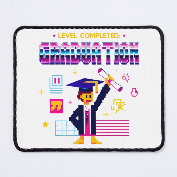 Item preview, Level Completed: Graduation - Retro Pixel Art 2025 Grad designed and sold by AnnDesignStudio.