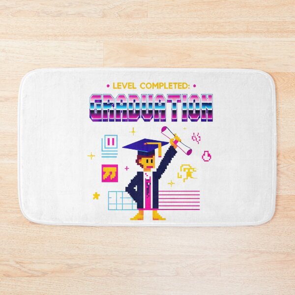 Item preview, Level Completed: Graduation - Retro Pixel Art 2025 Grad designed and sold by AnnDesignStudio.