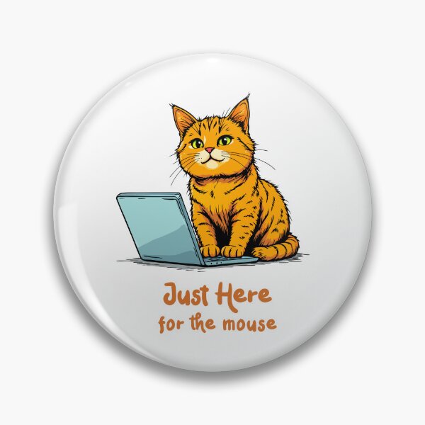 Item preview, Just Here for the Mouse Cat designed and sold by FiesterArt.