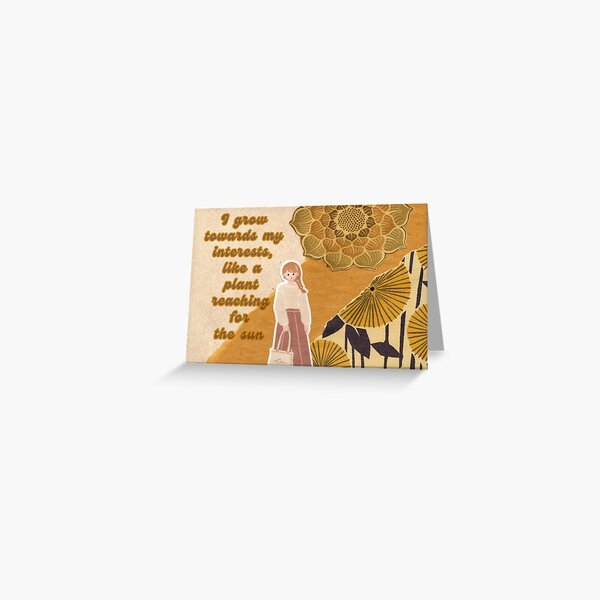 Artikel-Vorschau von Wachsen wie die Sonne Affirmation Postkarte, designt und verkauft von Create With Erin.
