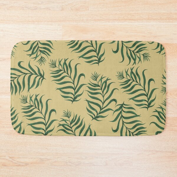 Item preview, Ribbon Leaf Pattern designed and sold by Kathleen Bruce Illustration.