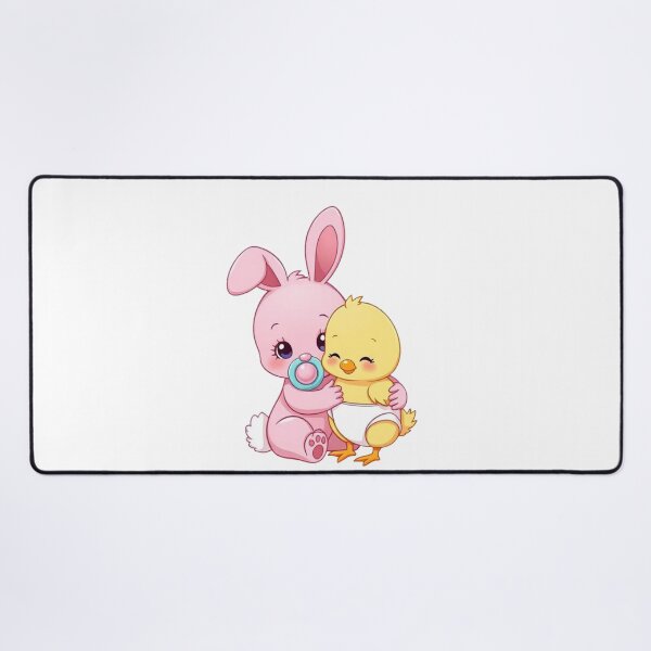 Item preview, Bunny and chick - Easter Easter bunny Easter chick baby toddler designed and sold by FoxyS.