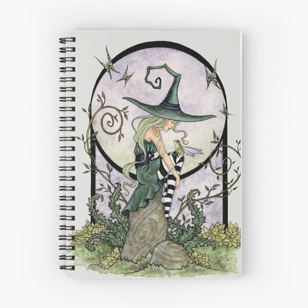 Item preview, Green Witch designed and sold by AmyBrownArt.
