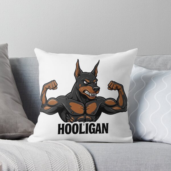 Item preview, Aggressive Hooligan Doberman Mascot designed and sold by Drevorezkin.