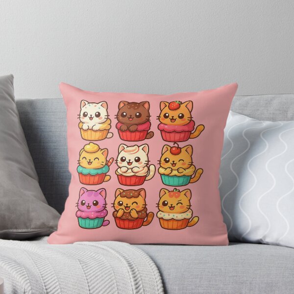Item preview, Uber Cute Cupcake Cats – Kawaii Dessert Feline Fusion designed and sold by RK - Shop.
