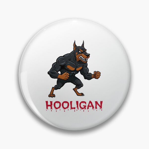Item preview, Aggressive Hooligan Doberman Mascot designed and sold by Drevorezkin.