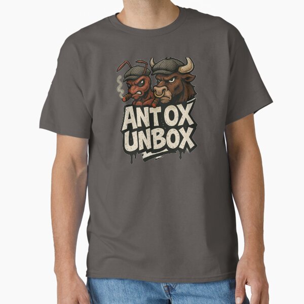 Vista previa del artículo con la obra «Ant Ox Unboxing: Logotipo de grafiti», diseñado y vendido por AntOxUnbox.