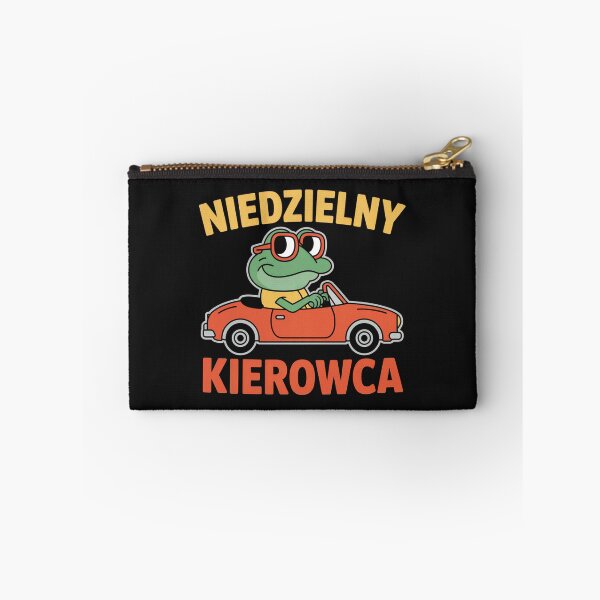 Item preview, Niedzielny Kierowca Frog Driver Polish Humor designed and sold by Anniko Art Studio.