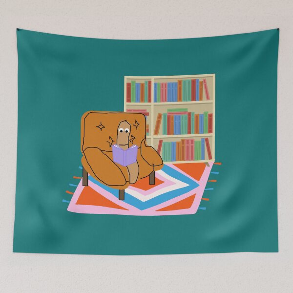 Item preview, Bookworm Reading designed and sold by StarkXpressions.