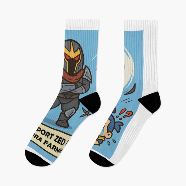 Item preview, Report Zed for Aura Farming – Funny LoL Meme | Chibi Comic Style designed and sold by PrintZillaShop.