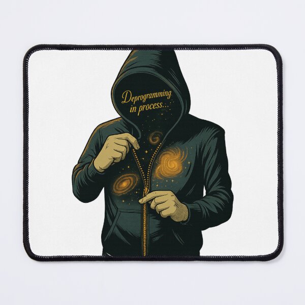 Item preview, Deprogramming in Process – Sacred Geometry Galaxy Unzip Design designed and sold by Spirit47.