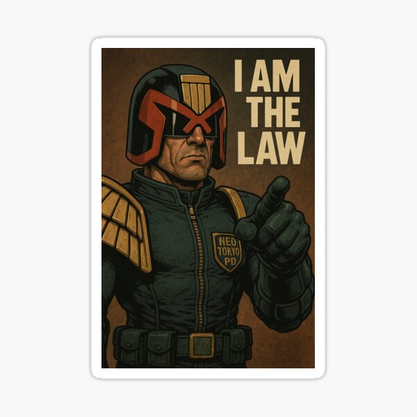 Item preview, I am the LAW designed and sold by BelugasPassage.
