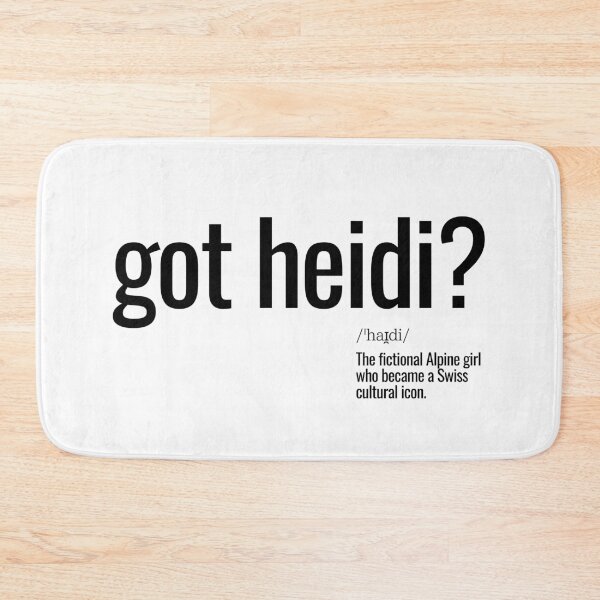 Artikelvorschau, got heidi? entworfen und verkauft von nature. electrified..