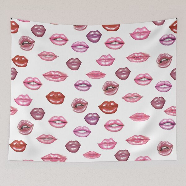 Item preview, These Lips Were Made for Kissing designed and sold by Kathleen Bruce Illustration.