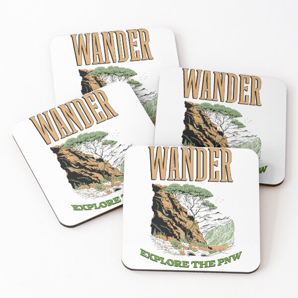 Item preview, WAnder explORe | Adventure Graphic | Hiking Art | Washington Oregon Gift | Pacific NW Style | Pacific NW Gear Co designed and sold by PacificNWGearCo.