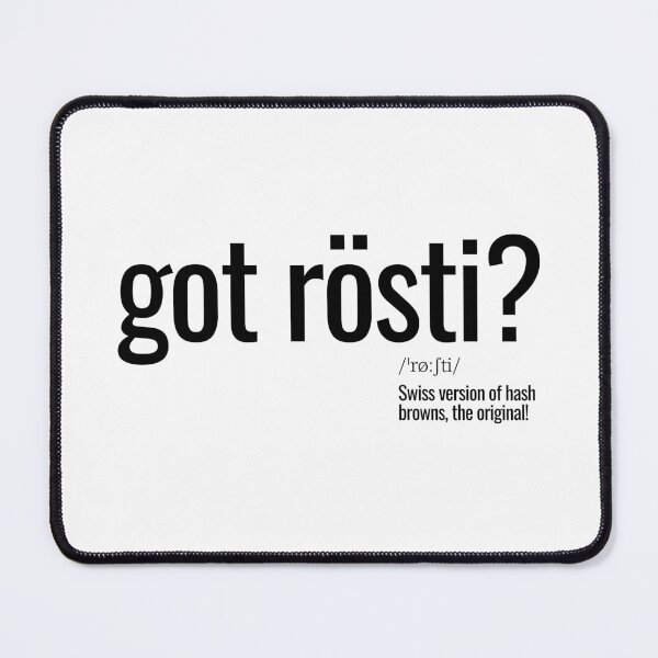 Item preview, got rösti? designed and sold by nature. electrified..