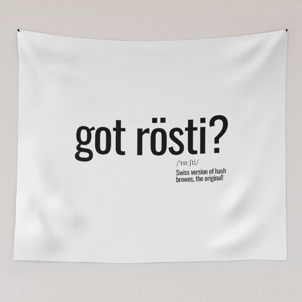 Item preview, got rösti? designed and sold by nature. electrified..