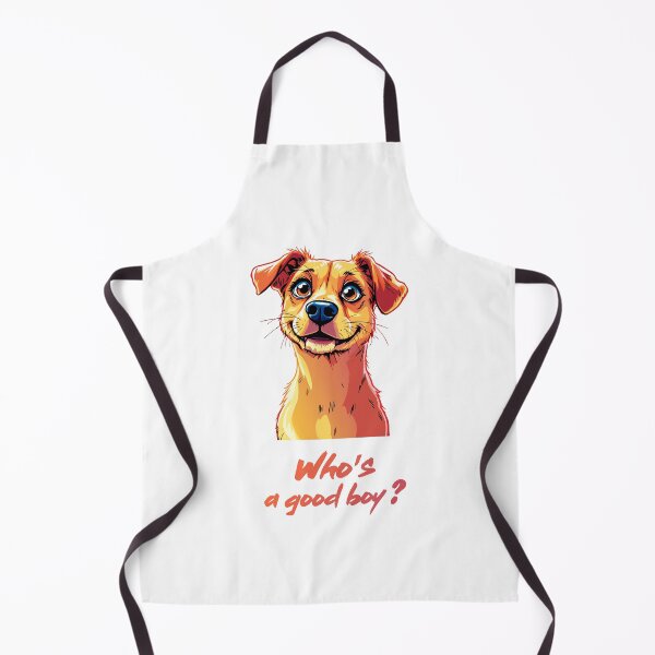 Item preview, Who's a Good Boy Dog Portrait designed and sold by FiesterArt.