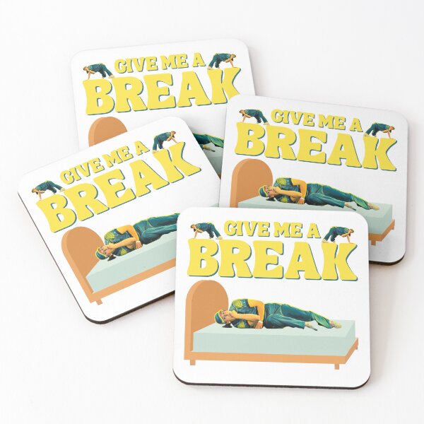 Item preview, Give Me a Break – Raygun Breakdancer Nap Meme designed and sold by UNK-Fatigues.