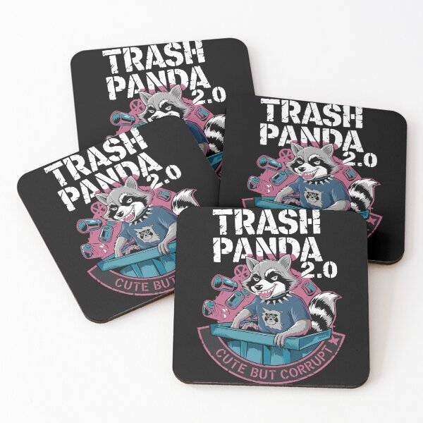 Item preview, Trash Panda 2.0 Raccoon in Dumpster – Cute But Corrupt designed and sold by WildlifeInc.