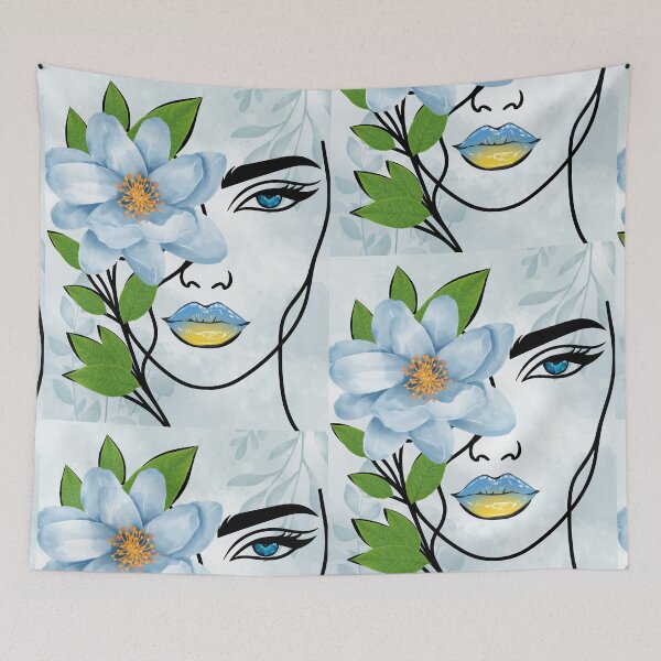 Item preview, Blue Lady designed and sold by Liz Redbrake.
