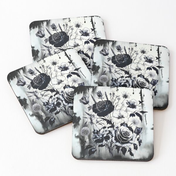 Item preview, Midnight’s Bloom in Sable Hue designed and sold by IndieQuill .